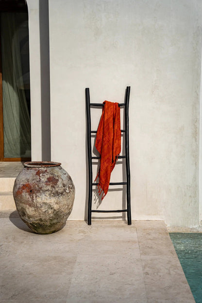 The Tulum Ladder Black 165cm Bazar Bizar