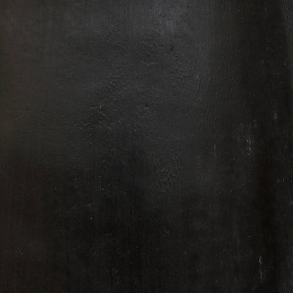 The Timber Conic Side Table Black 50 Bazar Bizar