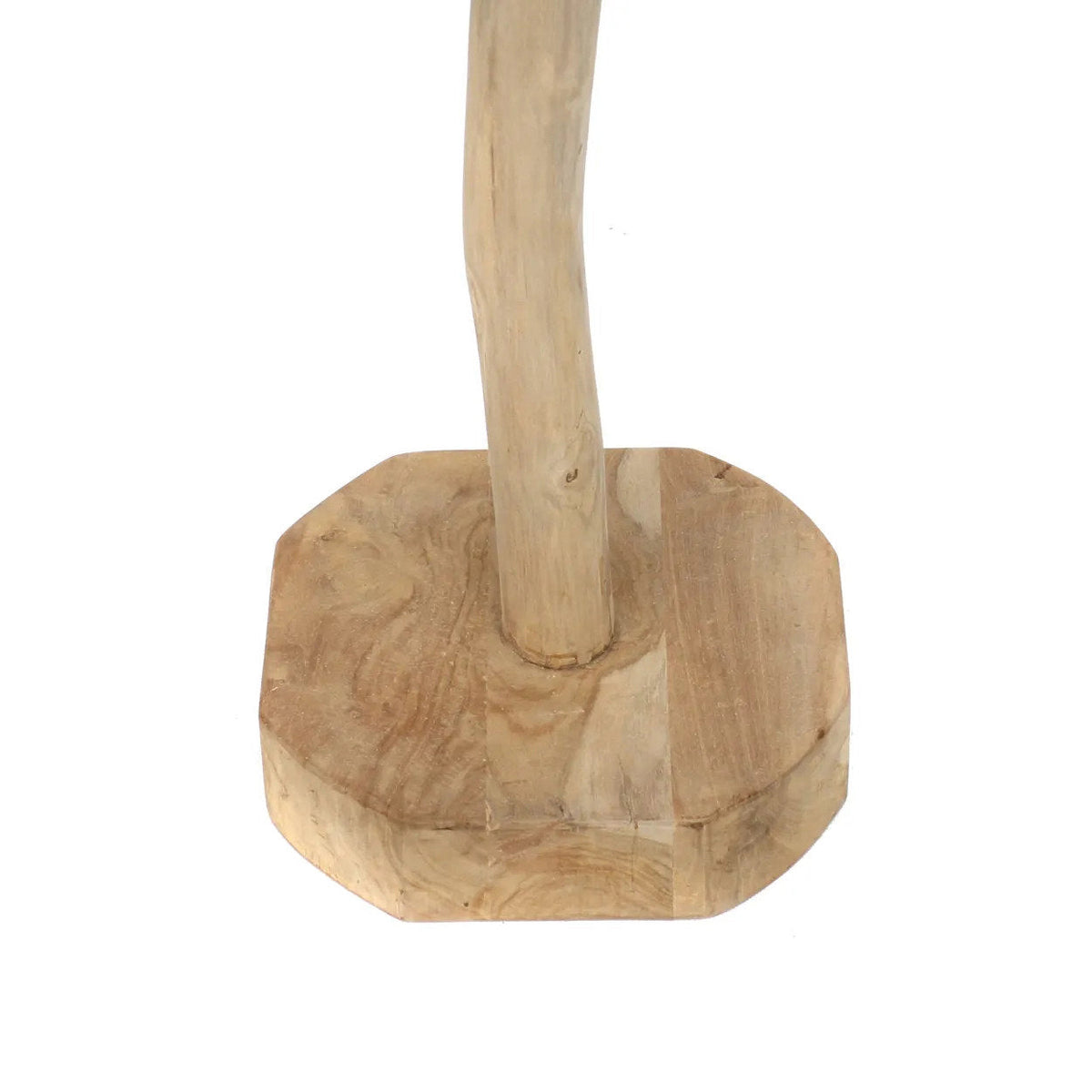 Teak Coat Rack Natural 160cm Bazar Bizar