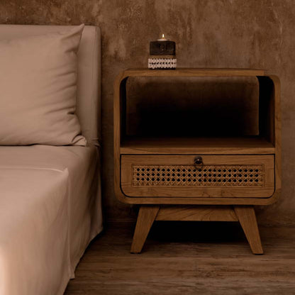 The Breeze Nightstand Natural Bazar Bizar