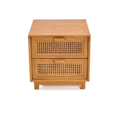 The Harmony Nightstand Natural Eclectic