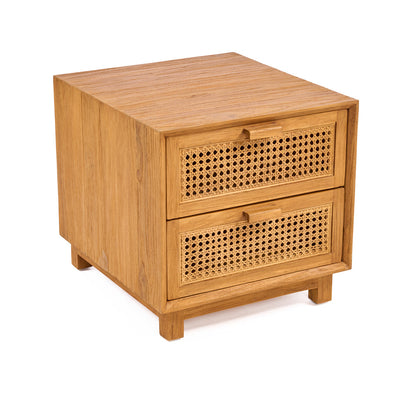 The Harmony Nightstand Natural Eclectic