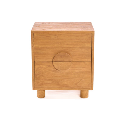 The Eclipse Nightstand Natural Bazar Bizarre