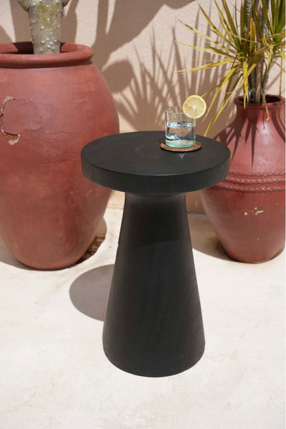 The Fiji Side Table - Black Bazar Bizarre