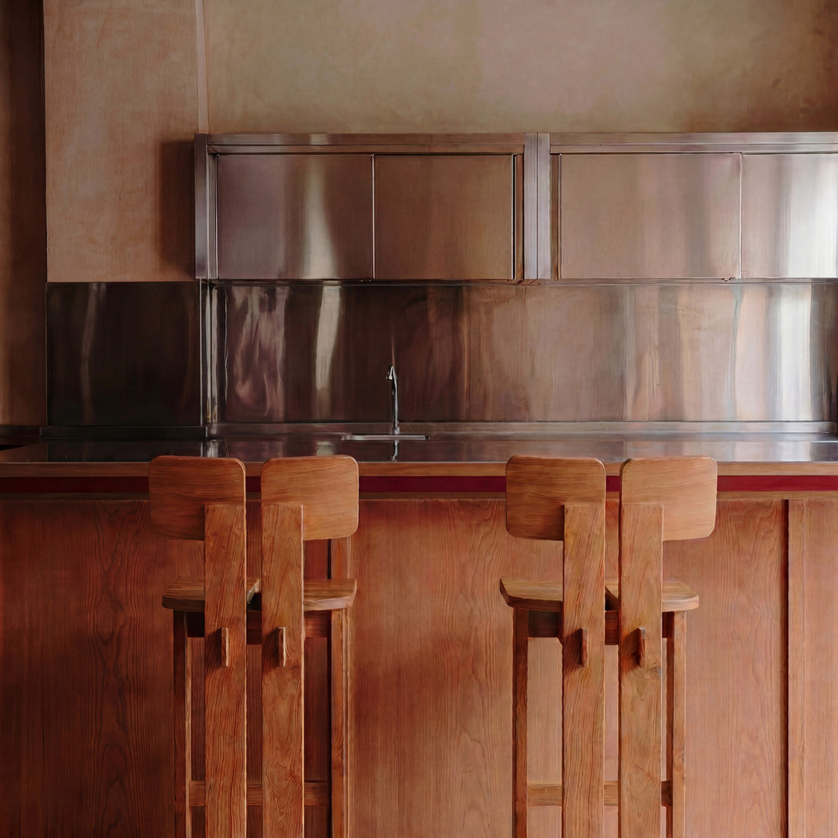 The Sama Sama Bar Stool - Natural - Bazar Bizar