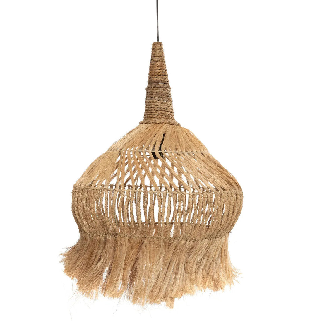 The Hippy Tipi Pendant Light - Natural - L Bazar Bizar