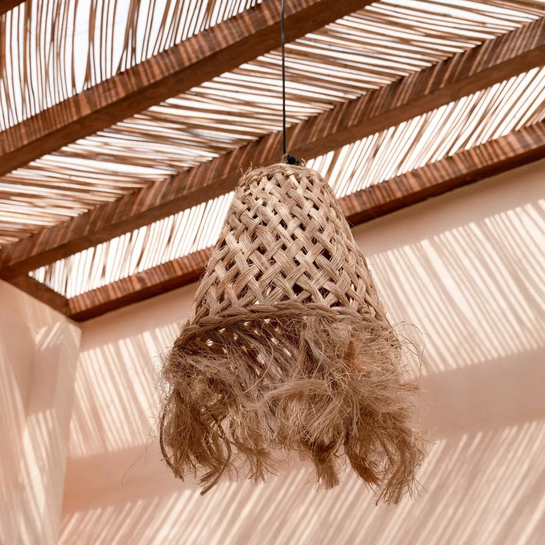The Jelly Fish Pendant Light - Natural - M Bazar Bizar