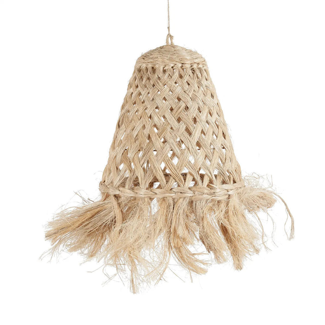 The Abaca Jelly Fish Pendant Natural Small Bazar Bizar