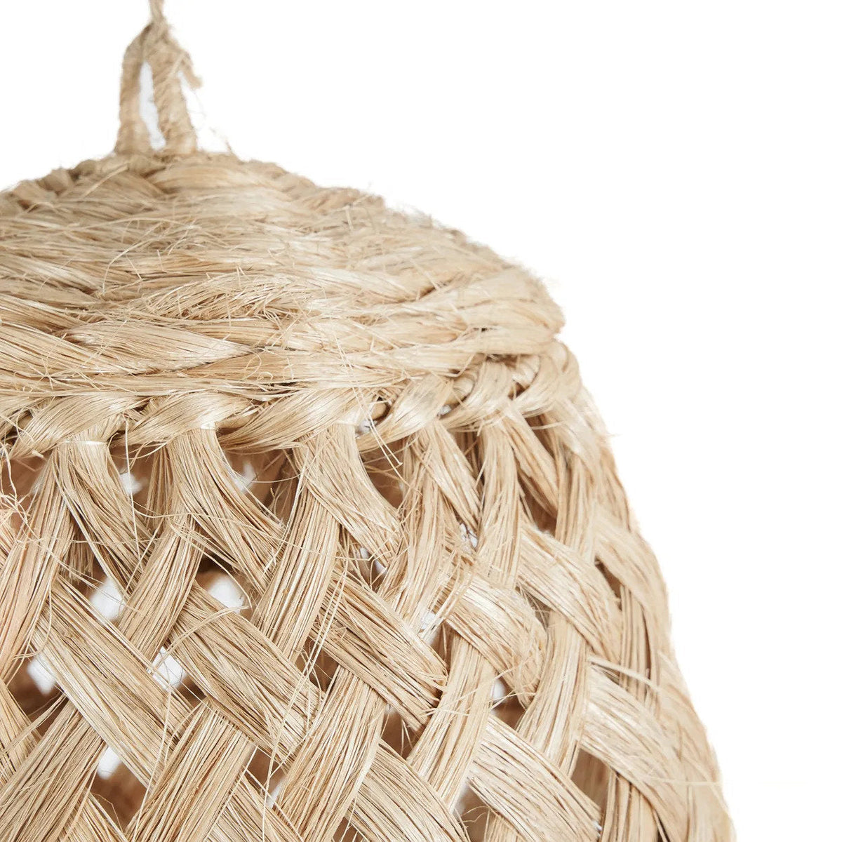 The Abaca Jelly Fish Pendant Natural Small Bazar Bizar