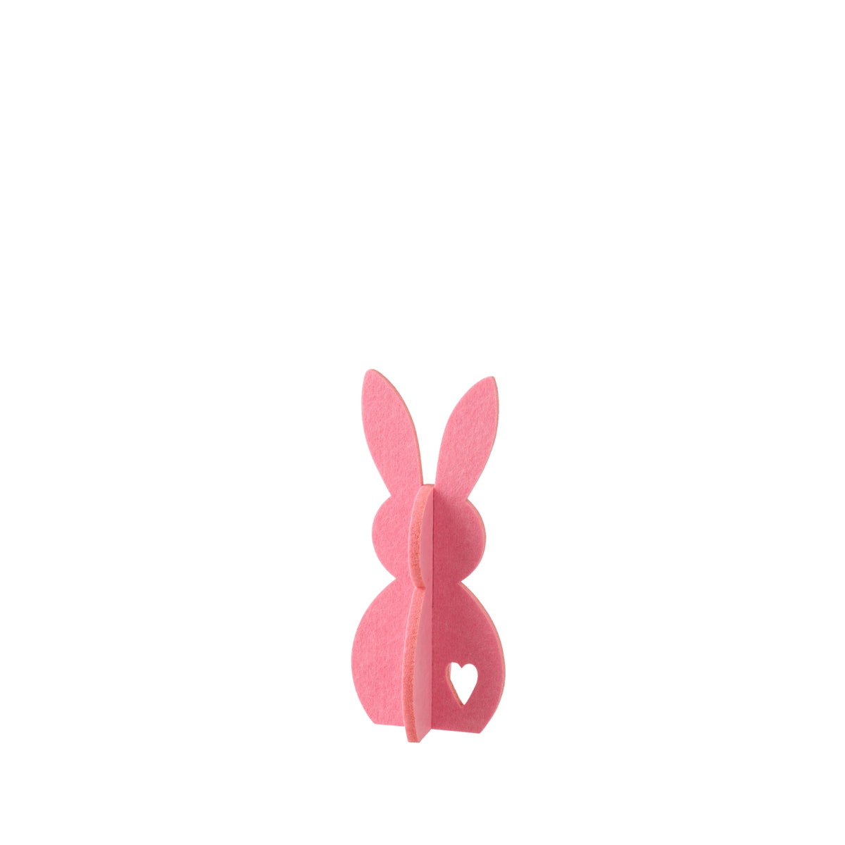 Easter Decoration Pink Bunny Felt Set of 3 J-Line