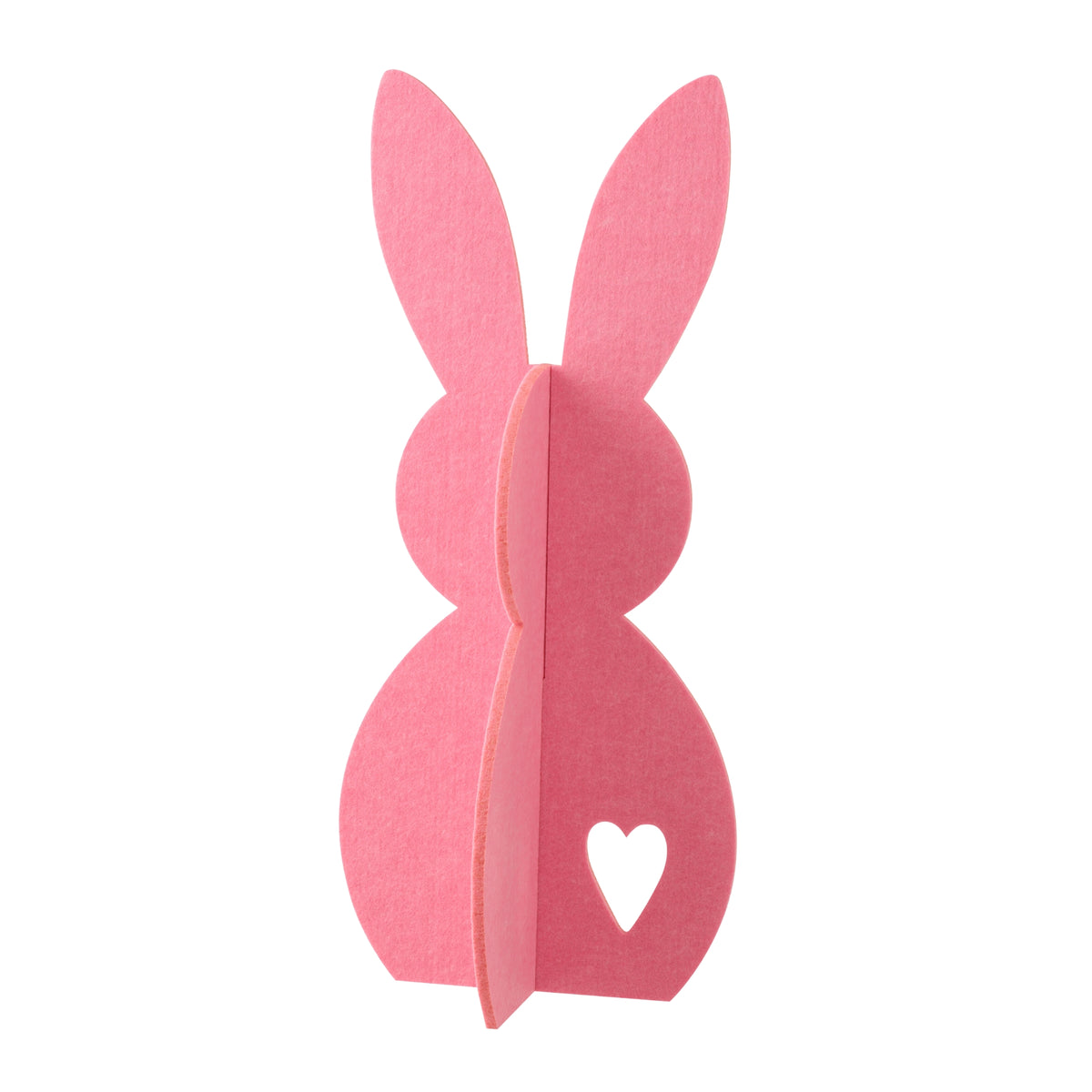 Easter Decoration Pink Bunny Felt Set of 3 J-Line