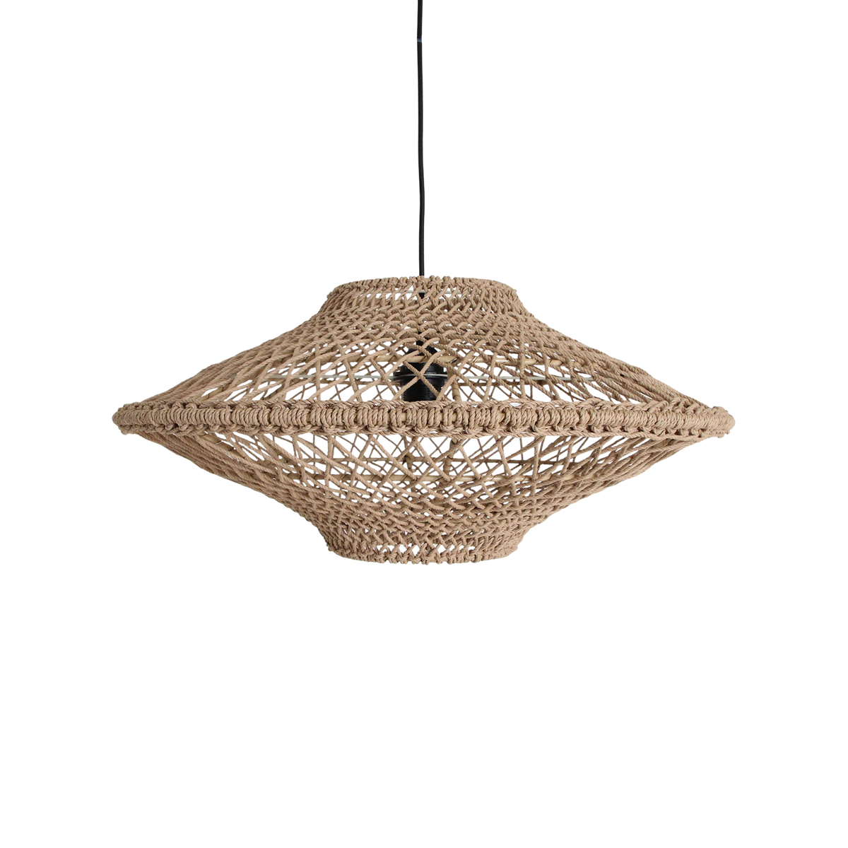 Corda Pendant Light Natural Rope Medium Ø60cm Raw Materials