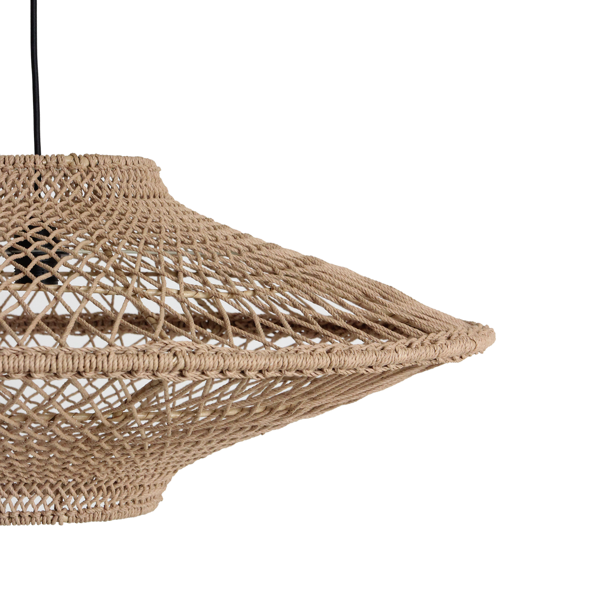 Corda Pendant Light Natural Rope Large Ø80cm Raw Materials