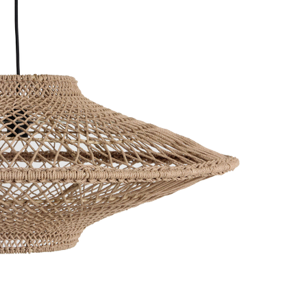 Corda Pendant Light Natural Rope Large Ø80cm Raw Materials