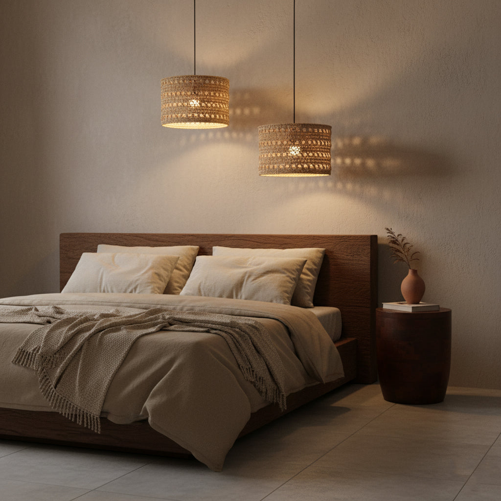 Herba lamp natural small Ø30cm Raw Materials