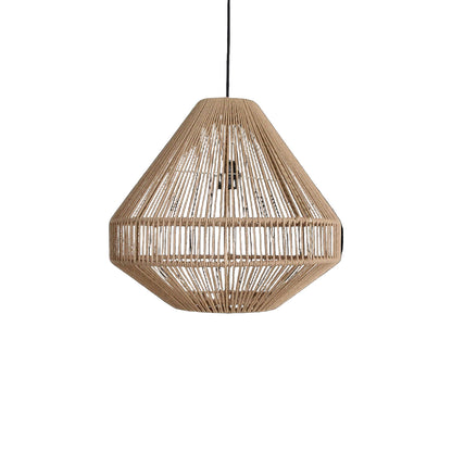 Linea Diamond Pendant Light Natural Ø44x42cm Raw Materials