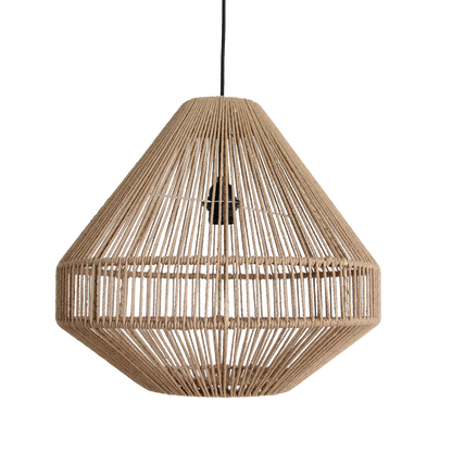 Linea Diamond Pendant Light Natural Ø44x42cm Raw Materials