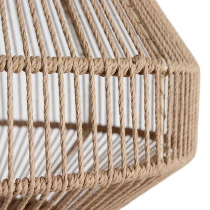 Linea Diamond Pendant Light Natural Ø44x42cm Raw Materials