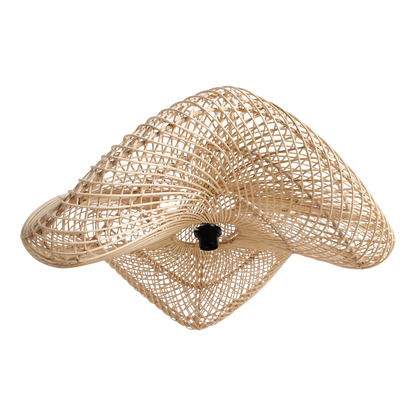 Wave Natural Large Raw Materials Pendant Light
