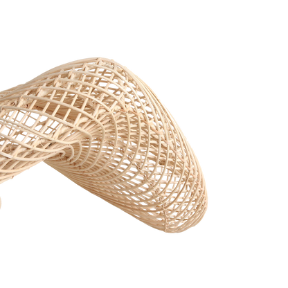 Wave Natural Large Raw Materials Pendant Light