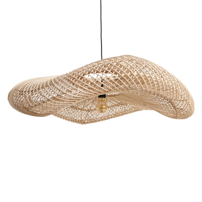 Pendant Light Wave Natural XL Raw Materials