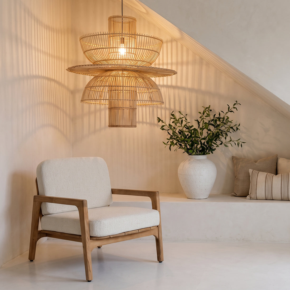 Saturn Pendant Light Ø65cm Raw Materials