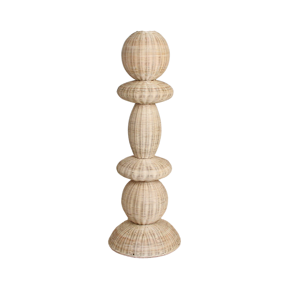 Tao Rattan Floor Lamp - 140cm Raw Materials