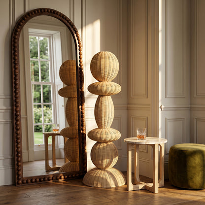 Tao Rattan Floor Lamp - 140cm Raw Materials