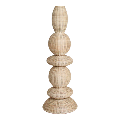 Tao Rattan Floor Lamp - 140cm Raw Materials
