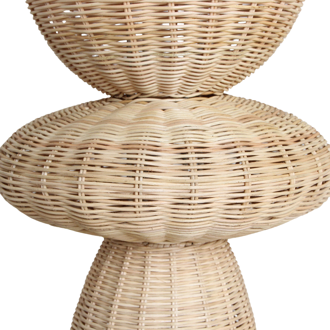 Tao Rattan Floor Lamp - 140cm Raw Materials