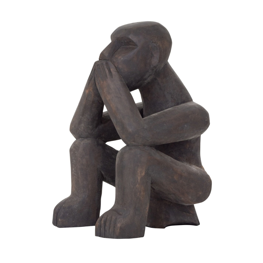 MUST Living Sculpture Monkey Say Nothing