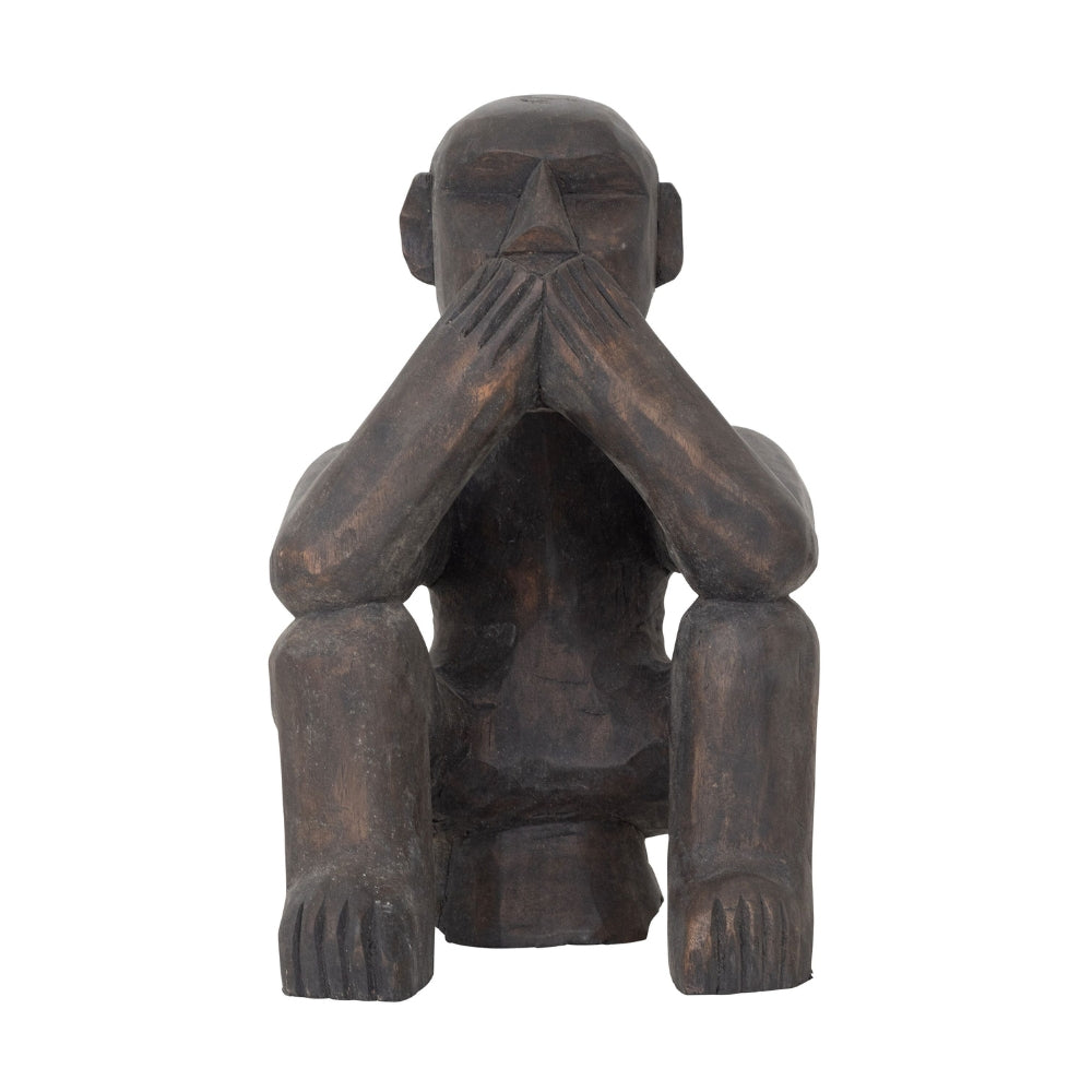 MUST Living Sculpture Monkey Say Nothing