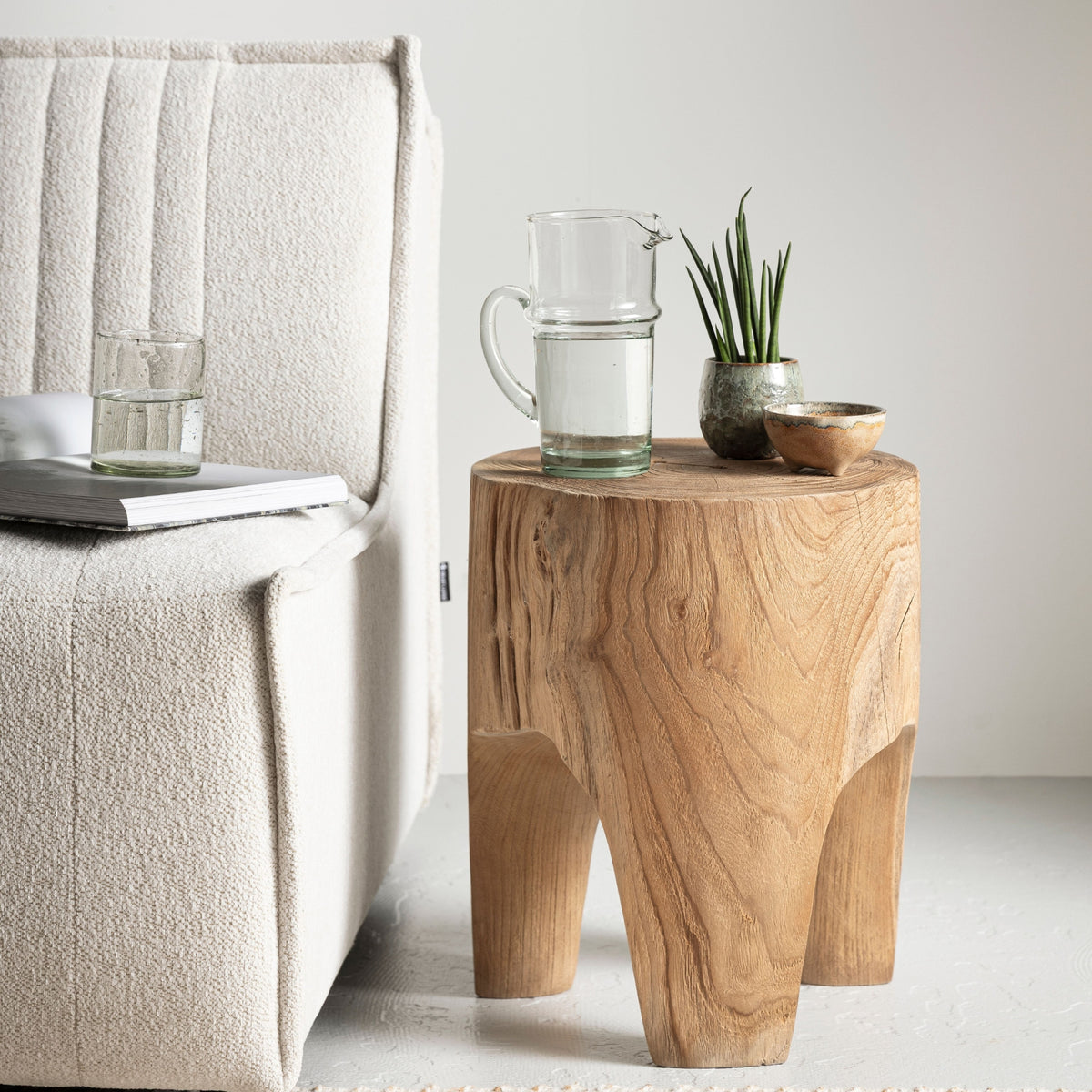 MUST Living Side Table Ruby