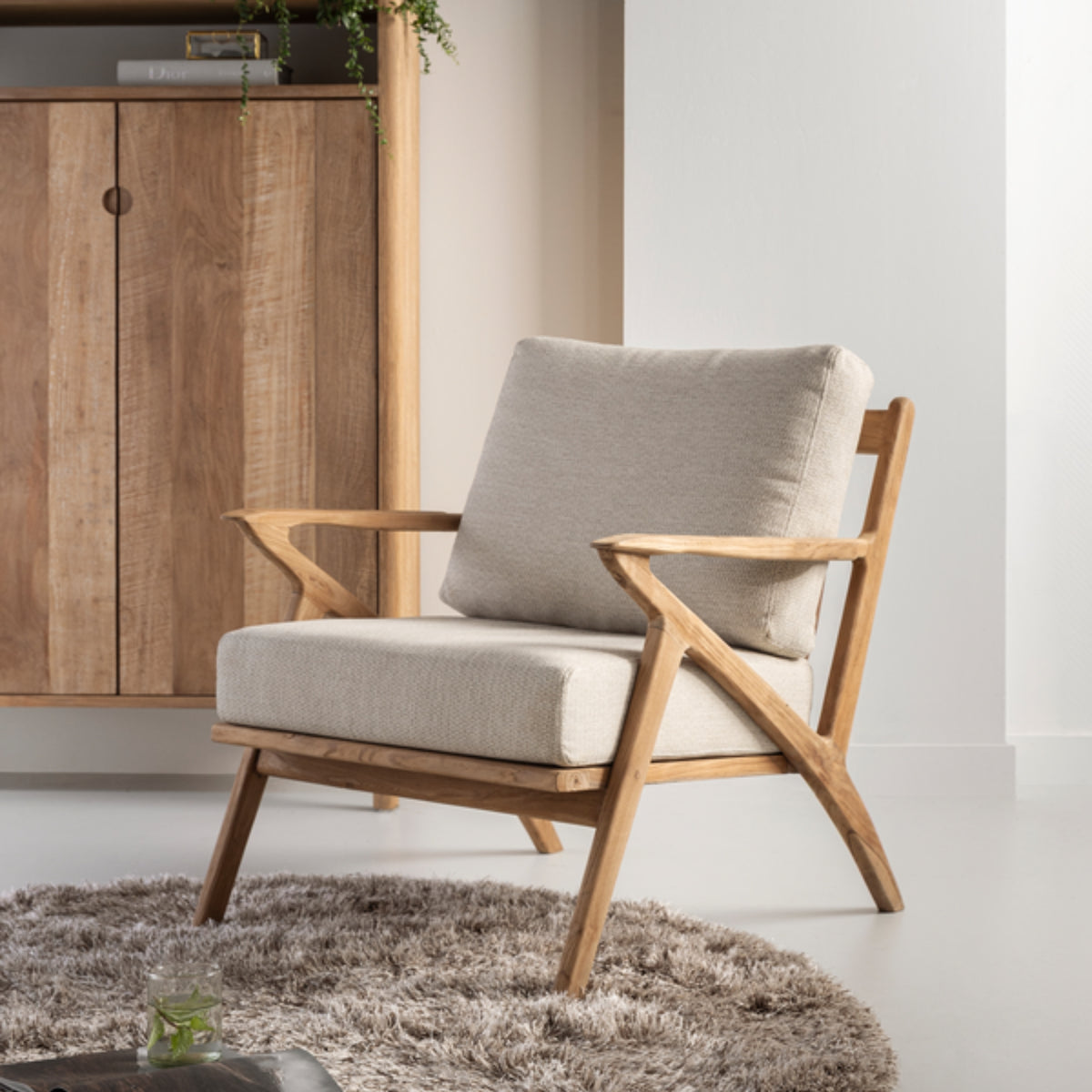 MUST Living Outdoor Armchair Charles