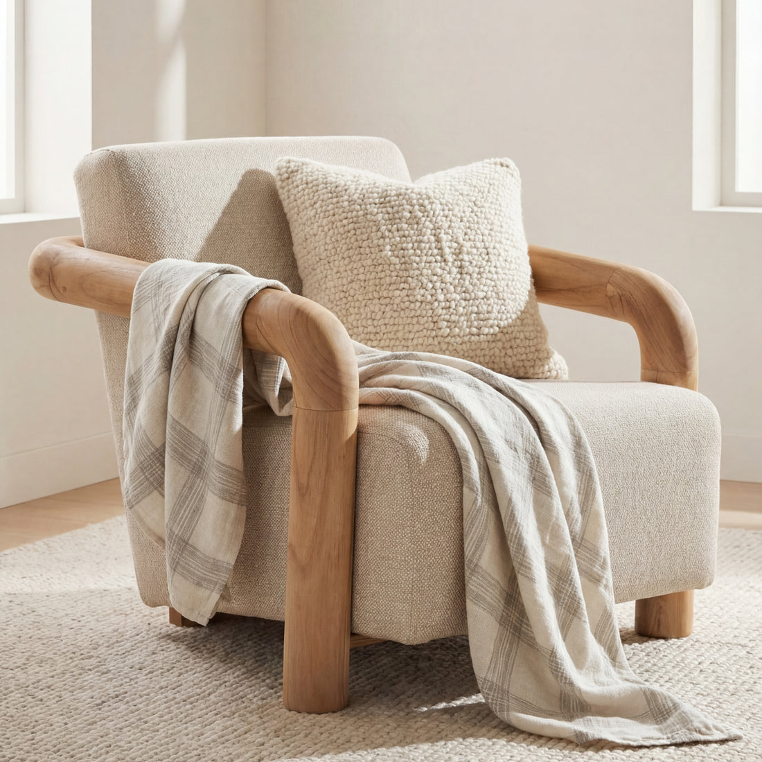 MUST Living Armchair Indoor &amp; Outdoor Blush