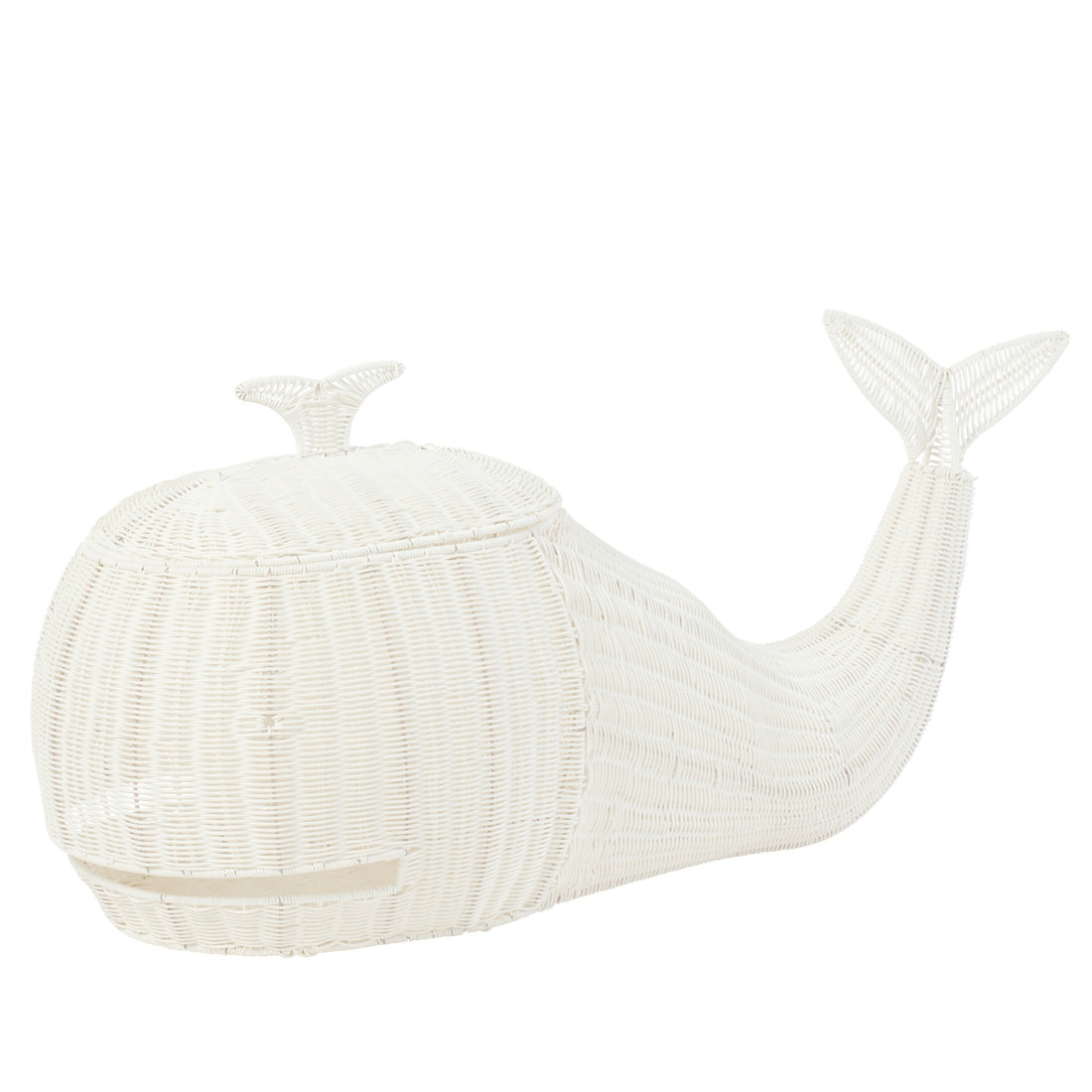 Whale Basket Plastic White J-Line