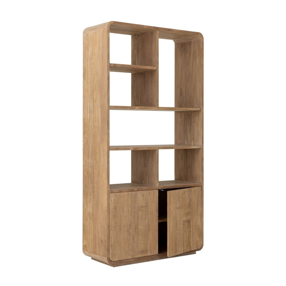 DTP Home Nova Bookcase Recycled Teak Wood Small