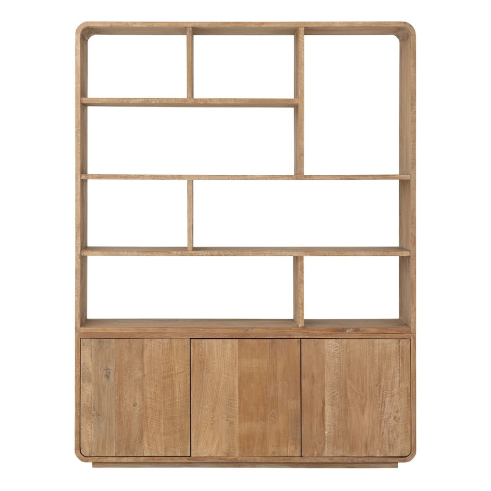 DTP Home Nova Bookcase Recycled Teak Wood Large