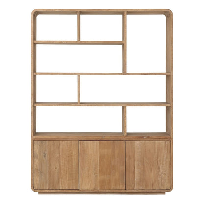 DTP Home Nova Bookcase Recycled Teak Wood Large