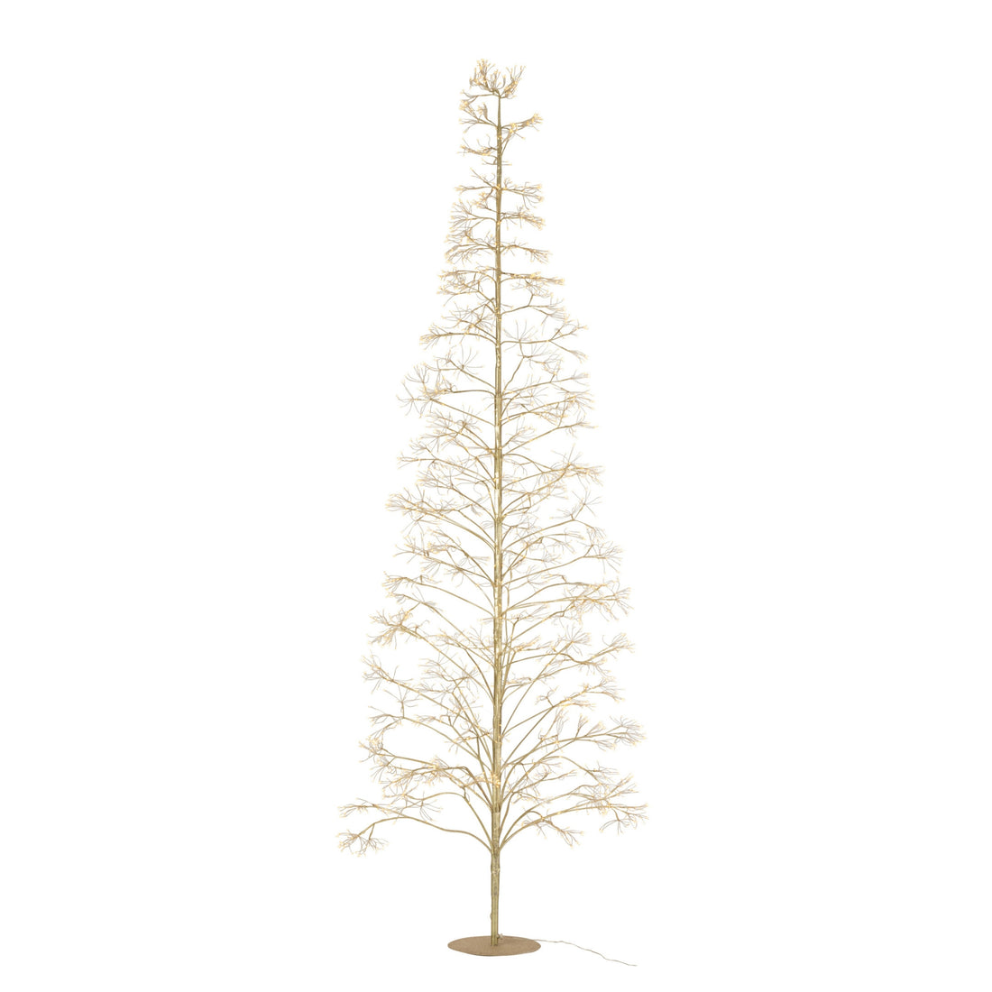 Christmas Tree 3000 LED Metal Gold-Colored Large H300cm J-Line
