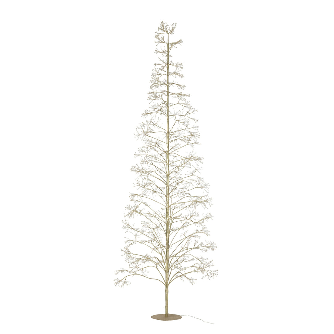 Christmas Tree 3000 LED Metal Gold-Colored Large H300cm J-Line