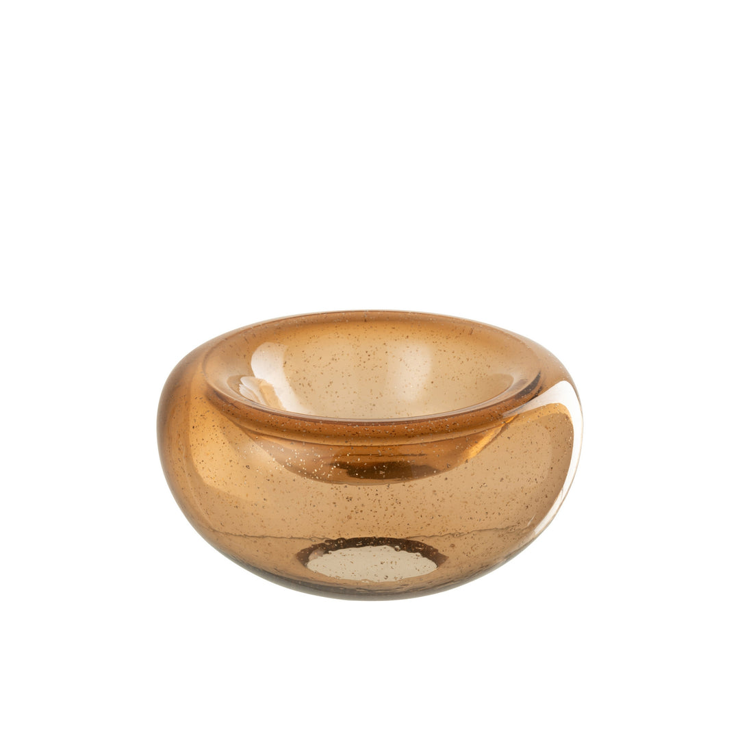 Decorative Bowl Carol Glass Caramel Small J-Line