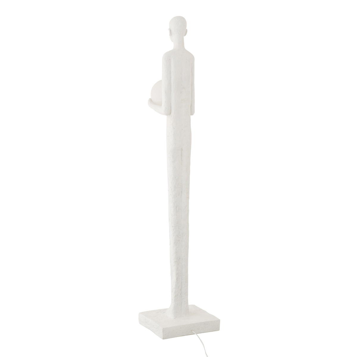 Floor Lamp Persoon Polyresin White J-Line