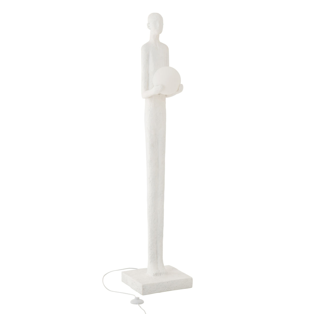 Floor Lamp Persoon Polyresin White J-Line