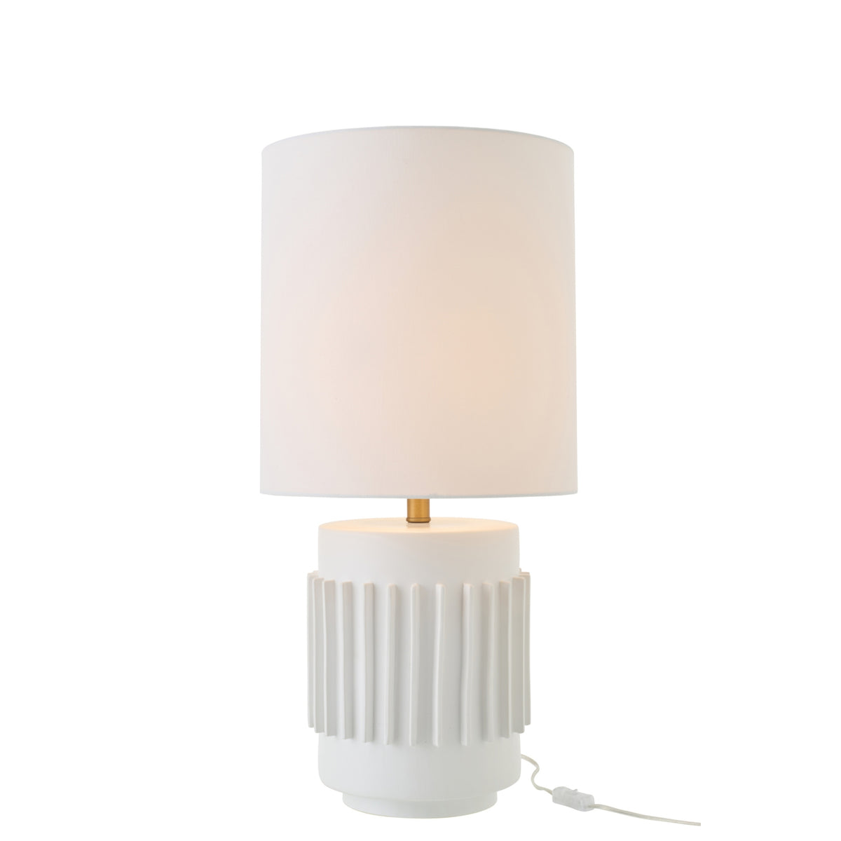 Table Lamp Ceramic White J-Line