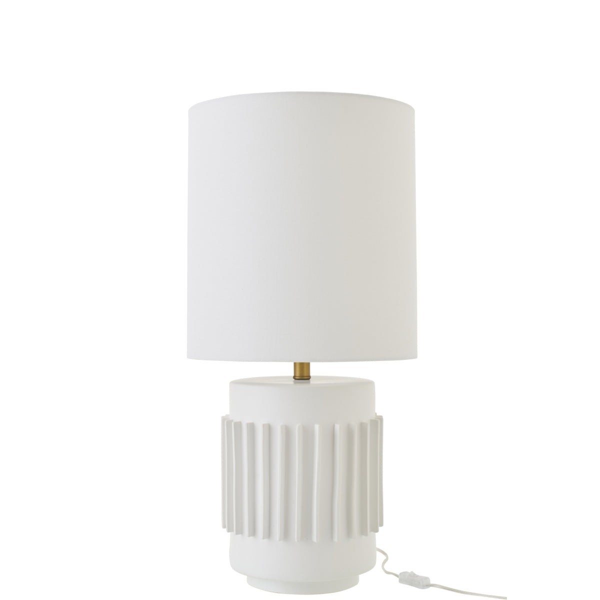Table Lamp Ceramic White J-Line
