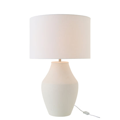 Henri Ceramic White Table Lamp J-Line