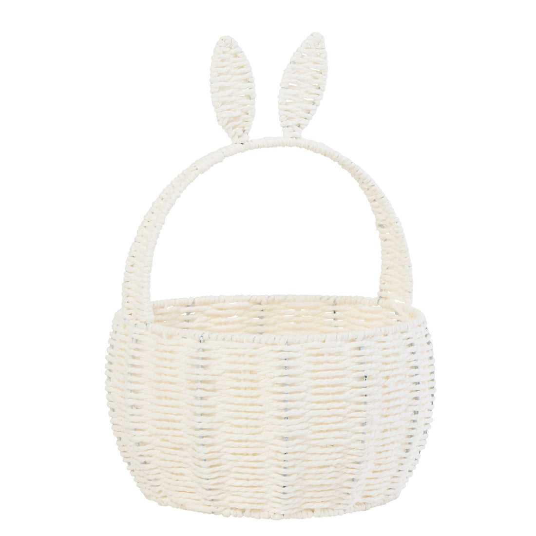 Basket Rabbit Iron/Paper White J-Line