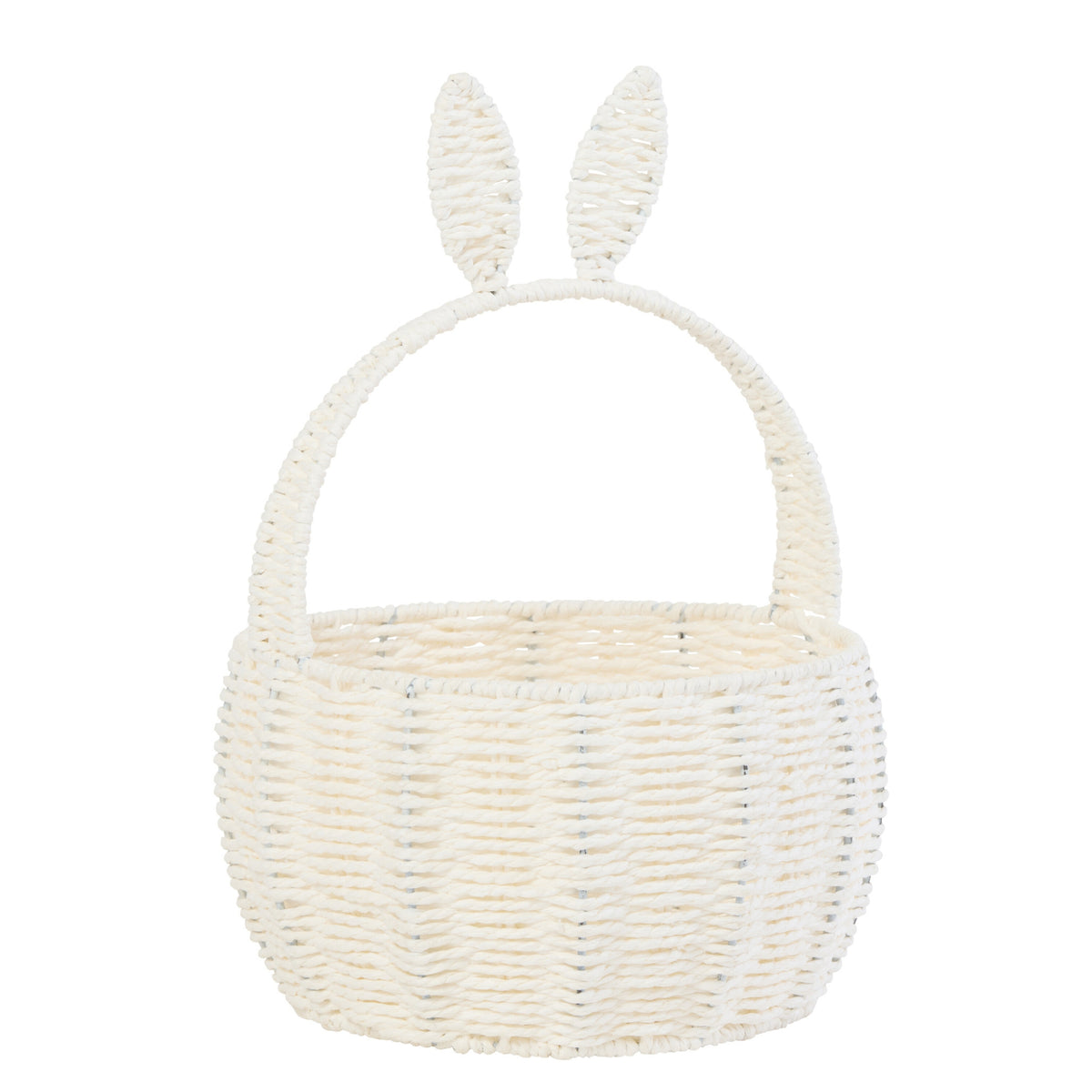 Basket Rabbit Iron/Paper White J-Line