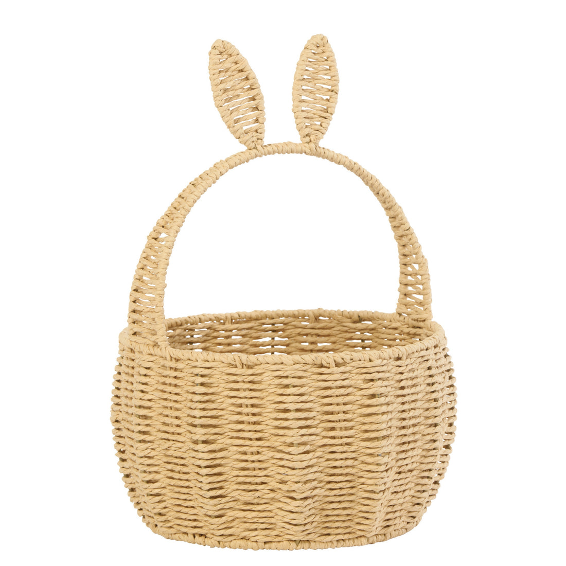 Rabbit Basket Iron/Paper Natural J-Line